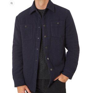 Slate & Stone Wool Snap Front Jacket SZ LRG NWT